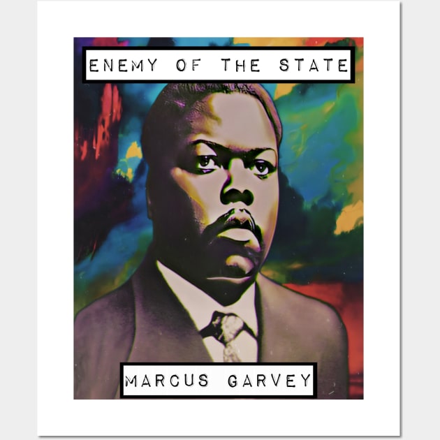 Marcus Garvey Wall Art by BlackOzean